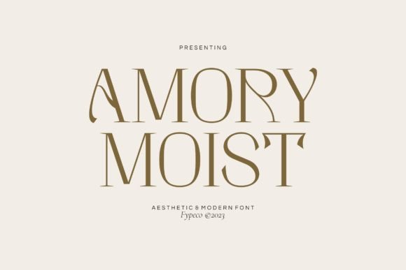 Amory Moist: A Modern Serif Font for Web Design