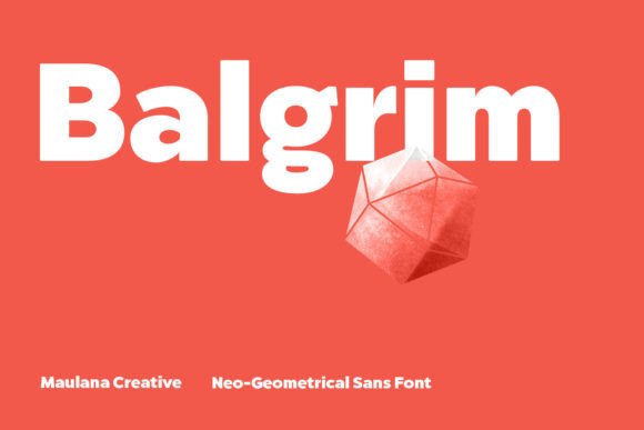 Balgrim: A Minimalist Sans Serif Font for Modern Editorial Design