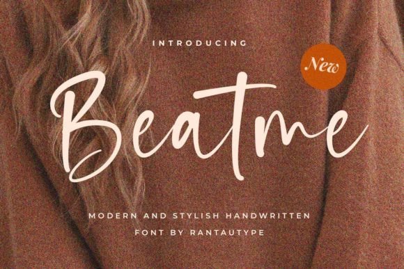 Beatme Font for Branding Projects