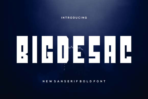 Bigdesac: A Modern Sans Serif Font for Editorial Design