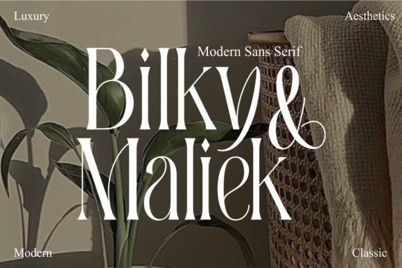 Bilky Maliek: A Graceful Sans Serif for Modern Typography