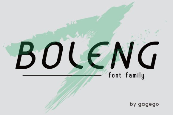 Boleng: A Timeless Sans Serif Font for Business Branding