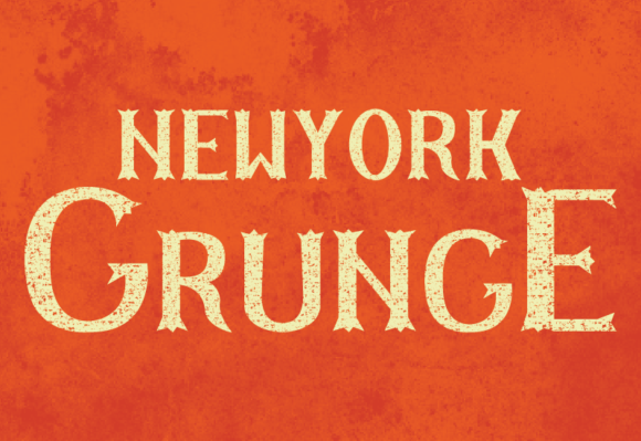 Designing with Newyork Grunge: A Serif Font for Editorial Elegance