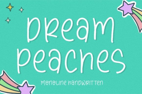 Dream Peaches – A Clean, Elegant Handwritten Font for Branding