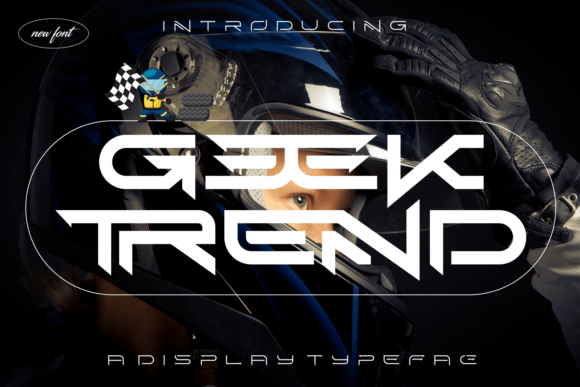 Geek Trend Font for Bold Editorial Design