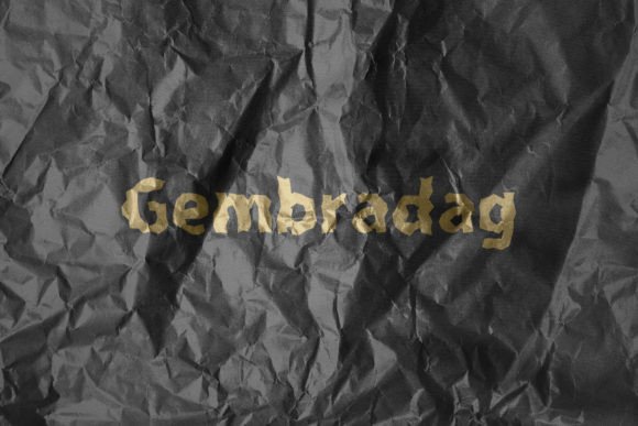 Gembradag: A Bold Script Font for Web Design