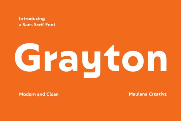 Grayton Font for Bold Branding Projects