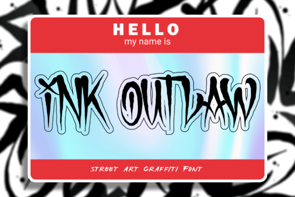 Ink Outlaw Font for Bold Editorial Design