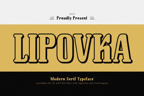 Lipovka: The Sans Serif Font That Elevates Your Campaigns