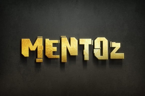 Mentoz Font for Bold Editorial Design