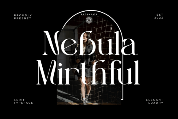 Nebula Mirthful: A Playful Font for Creative Projects