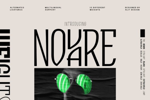 Novare: A Modern Font for Small Business Branding