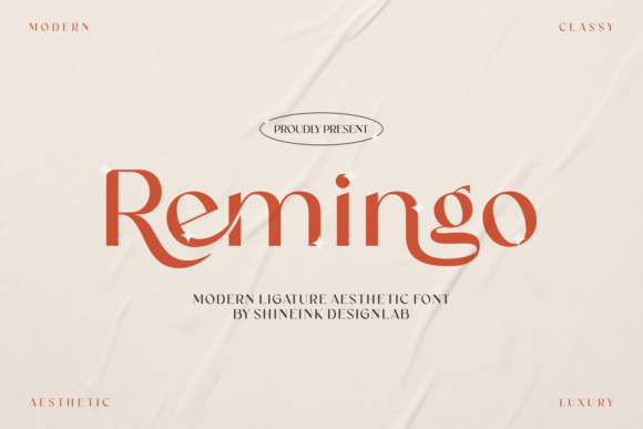 Remingo: A Modern Sans Serif Font for Campaign Creativity