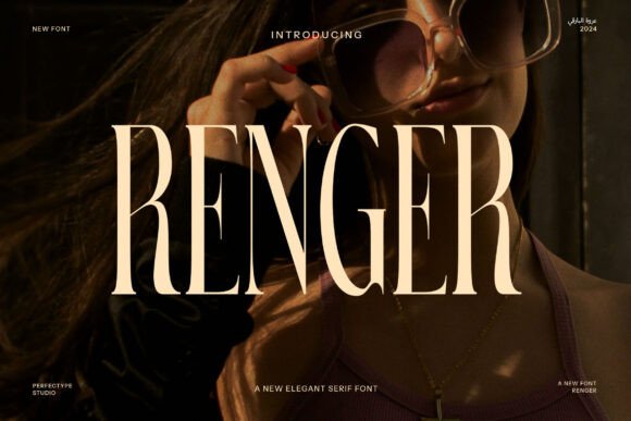 Renger Modern Serif Font for Branding Projects