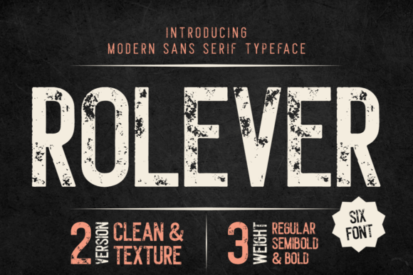 Rolever - Modern Sans Serif Font for Branding Projects