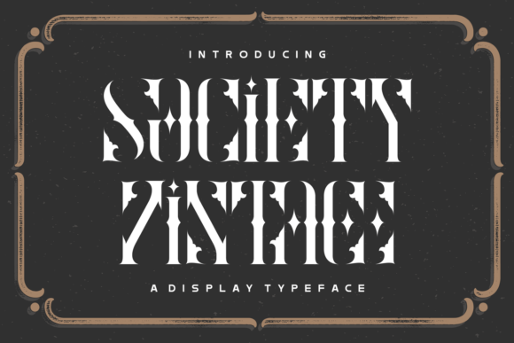 Society Vintage: A Timeless Serif Font for Branding Projects