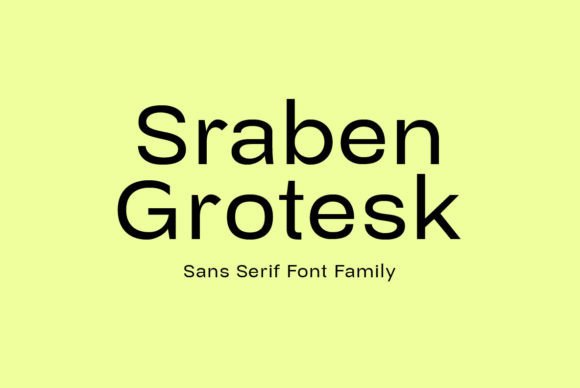 Sraben Grotesk: A Font That Transformed My Brand’s Look