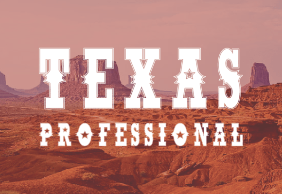 Texas Professional Font Review