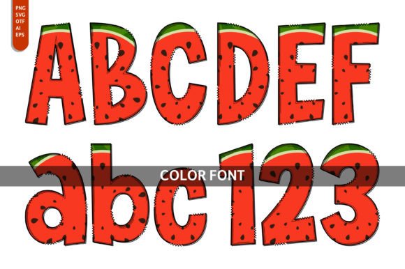 Watermelon Ripe: A Playful Font for Vibrant Campaigns
