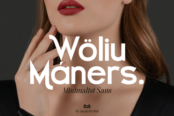 Woliu Maners: A Modern Sans Serif Font for Branding Projects