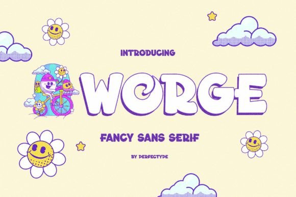 Worge Font for Sharp, Modern Campaign Design